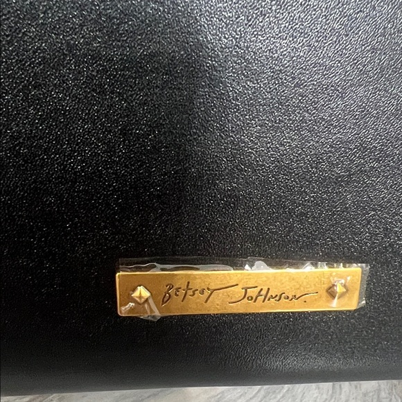 Betsey Johnson Black and Gold - Picture 3 of 11